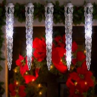 Gemmy Lightshow Icicle Lights Shooting Star White LEDs 8ct.