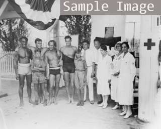 1932 Duke F. Kahanamoku at Olympic tryouts PHOTO  