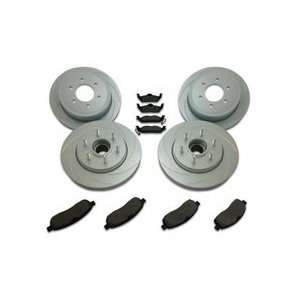  Stainless Steel Brakes A2361001 SHORT STOP SLOTTED ROTOR 