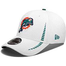 Mens New Era Miami Dolphins Training 39THIRTY® Structured Flex Hat 