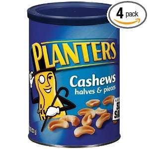 Planters Cashew Halves, 18.75 Ounce Units (Pack of 4)  