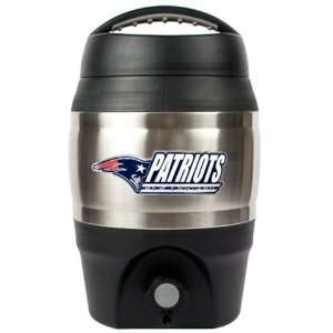   New England Patriots Stainless Steel Gallon Keg Jug