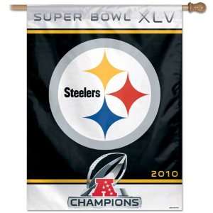  Pittsburgh Steelers 2010 AFC Conference Champions Vertical 