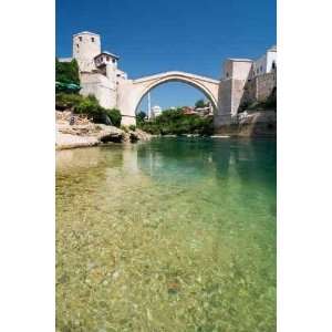  The Old Bridge in Mostar   Peel and Stick Wall Decal by 