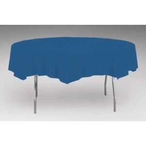  Round Table Cover 2/Ply Poly Tissue, Navy Blue