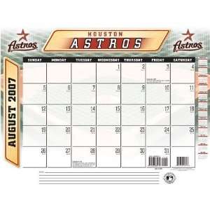  Houston Astros 2007   2008 22x17 Academic Desk Calendar 