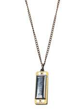 ERICA WEINER   Harmonica charm necklace