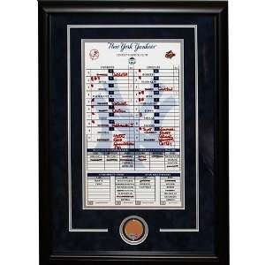    Up Card w/Game Used Dirt From Old Yankee Stadium