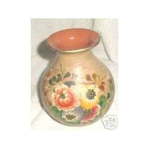    Los Diguer Pottery Vase with Flowers Design 