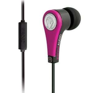 iFrogz Audio Quake Pink In ear Headphones with Inline 