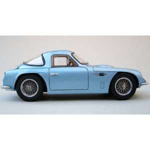   Opalescent Silver Blue Diecast Model Car in 143 Scale by Automodello