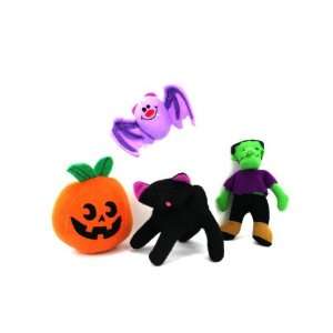 Plush Mini Bean Bag Halloween Characters   Pack of 24  