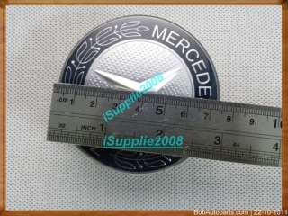 75mm 4 PCS Set Wheel Center Hub Cap Badge Blue Emblem For Mercedes 