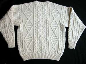   Murray Brothers Pure New Wool Knit Sweater Mens M Scotland  