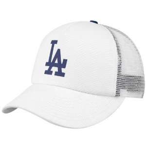  Nike L.A. Dodgers White MLB Foam Trucker Adjustable Hat 