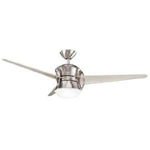  54 Cadence Brushed Stainless Steel Finish Ceiling Fan 