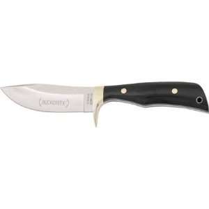 Buck Creek Knives 009BPW Fixed Blade Bowie Knife with Black Packawood 
