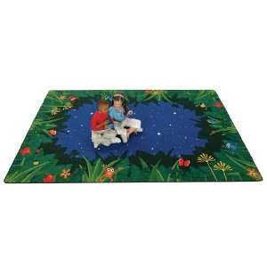  Carpets for Kids Peaceful Tropical Night Rug (Factory Second 