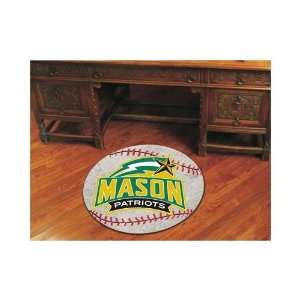 George Mason Patriots 29 Round Baseball Mat Sports 