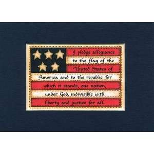  Pledge of Allegiance Saying Home Decor Wall Sign