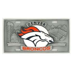  Denver Broncos NFL Collectors Plate Automotive