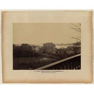    Washington,DC,Masons Island,Long Bridge,c1863