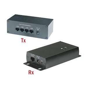  CAT5 VGA 1 input to 5 Output Distributor 300 meters 