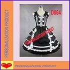   Gothic Lolita lace Ball Gown Cosplay Knee Length Cotton Dress