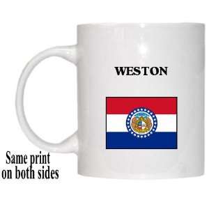  US State Flag   WESTON, Missouri (MO) Mug 