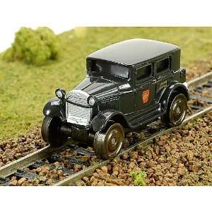   HO 1929 Hi Rail Track Inspection Sedan w/DCC, PRR Toys & Games