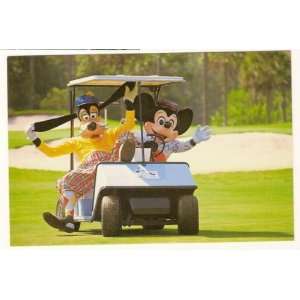  Walt Disney World Golf 4x6 Postcard wdw 11608 Everything 