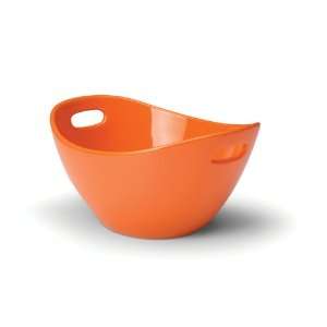  Rachael Ray Stoneware Serving Bowl, 10 Inch, Orange 