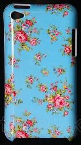   Mini Tiny Rose flower flora Hard Back Case Cover For iPod Touch 4 4TH