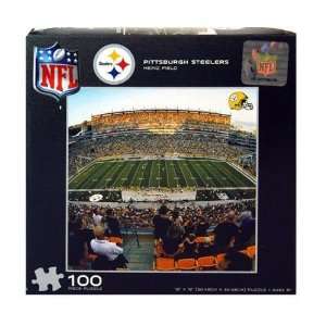  Nfl Steelers 100 Pc Puzzle 6X6X2 1/4 Case Pack 24 Toys & Games
