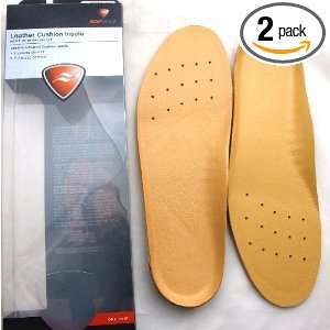  Sofsole Leather Cushion Insole Mens Size 9 10 1/2 (1 pair 