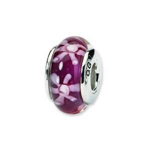   Hand blown Glass Bead (4mm Diameter Hole) West Coast Jewelry Jewelry