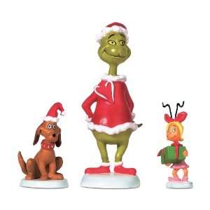  Department 56 Grinch Village Grinch Max and Cindy Lou 