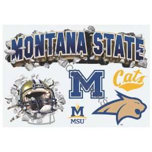  Montana State Bobcats Multi Logo Design Wallcrasher 