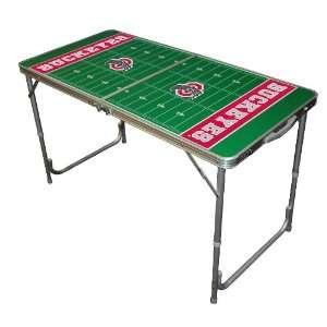   Ohio State University Buckeyes Tailgate Table (2x4)