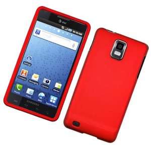  Cuffu Samsung Infuse 4G Red Snap On Protective Case Cover 