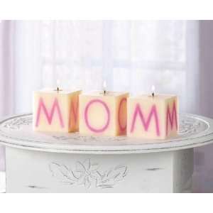  Mom Cube Candles Set