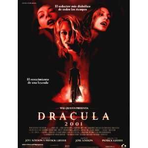 Dracula 2000 Poster Spanish 27x40 Jonny Lee Miller Justine Waddell 