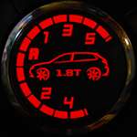LED Schaltknauf VWGolf GTI Audi A3 1,8T Turbo Seat Ibiza Leon Ford 