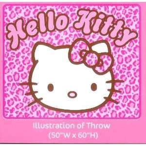 Hello Kitty Micro Fiber Throw with Coin Purse 
