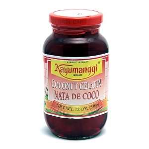 Kayumanggi Nata de Coco (Red) 340g Grocery & Gourmet Food
