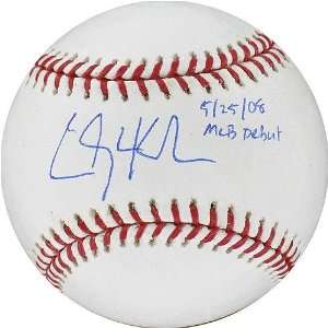 Clayton Kershaw MLB Baseball w/ MLB Debut Insc.