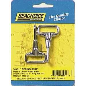  Seachoice #36951 PR 2 1/8 Chrome Spring Snap Sports 
