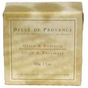  Belle de Provence Olive & Rosemary 100gm Soap Beauty