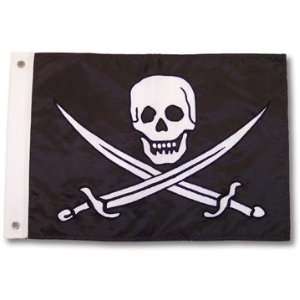 Pirate Flag Calico Jack Rackam 12x18  Toys & Games  