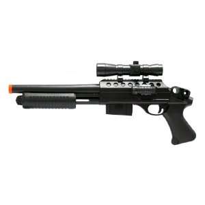   Shotgun FPS 370 Electronic Sight, Laser, Flashlight Airsoft Gun